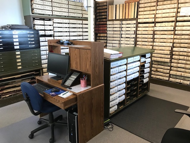 Register of Deeds Records Room